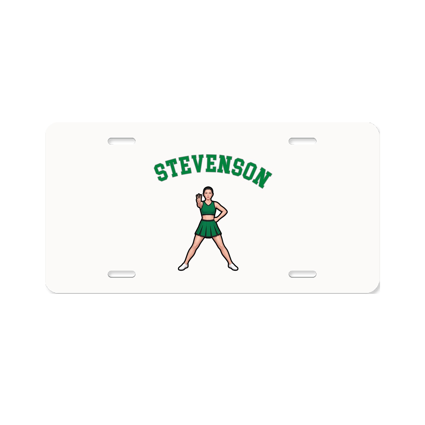 License Plate — Shirsey Arch in Classic