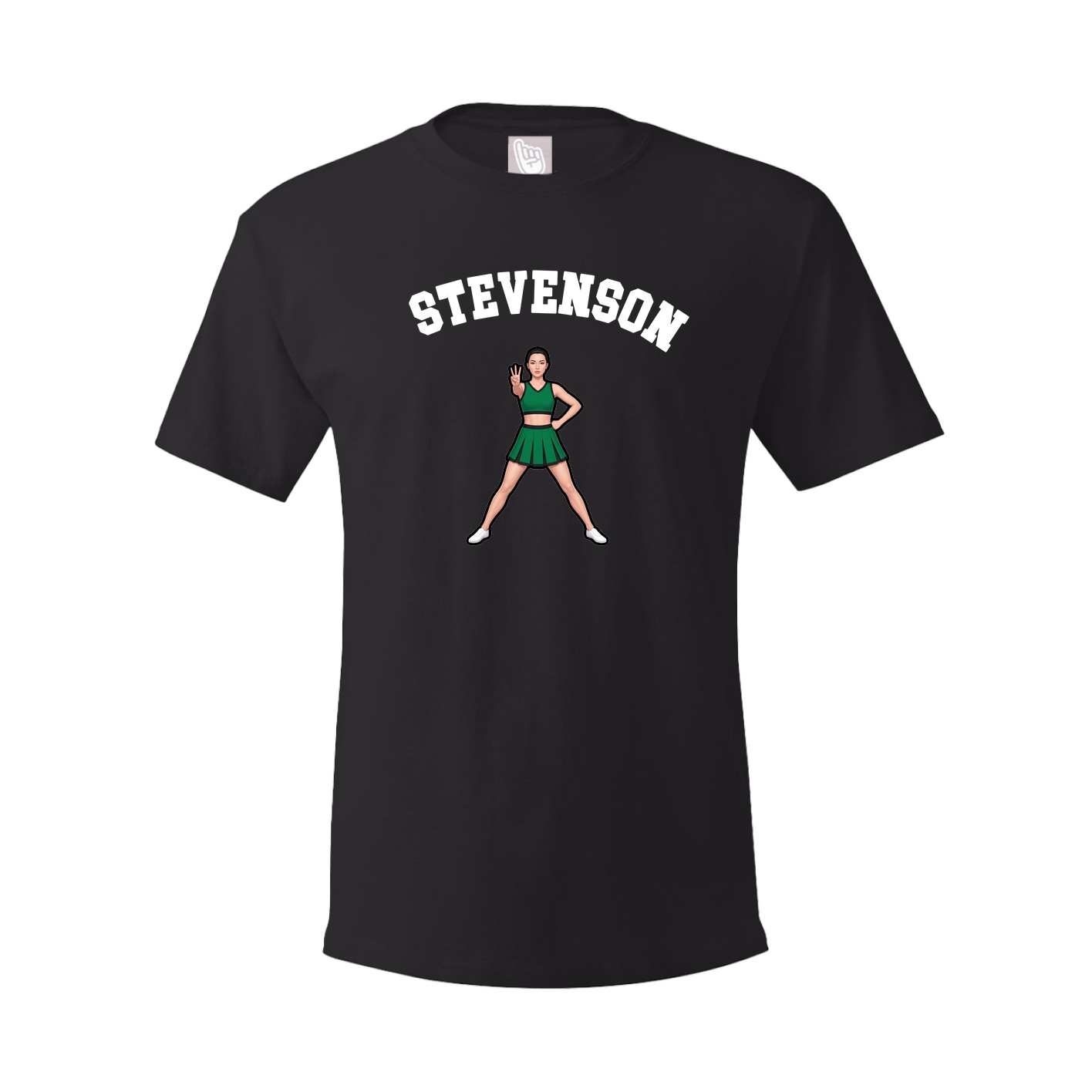 Youth Tee — Shirsey Arch in Black