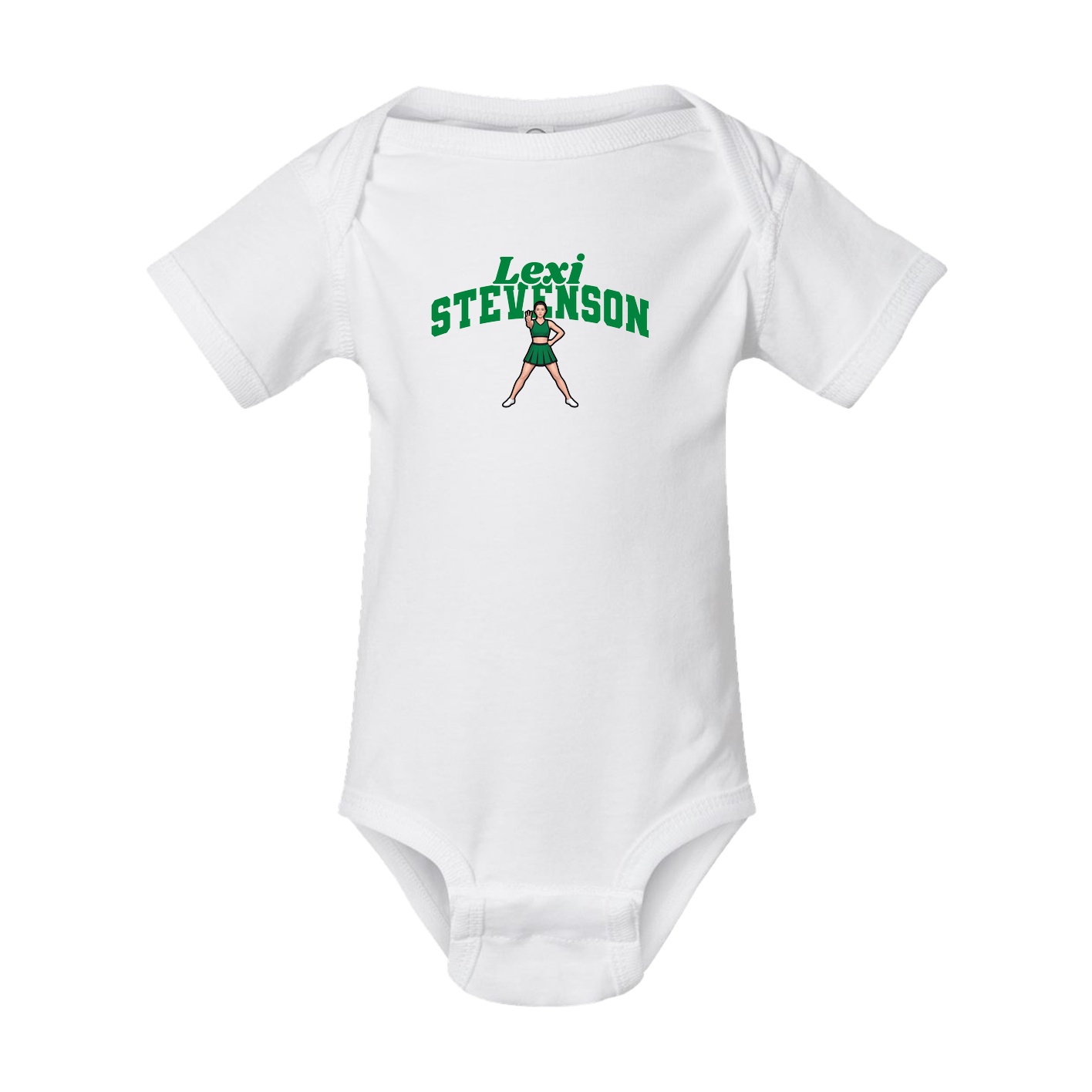 Baby Onesie — Signature Arch in White