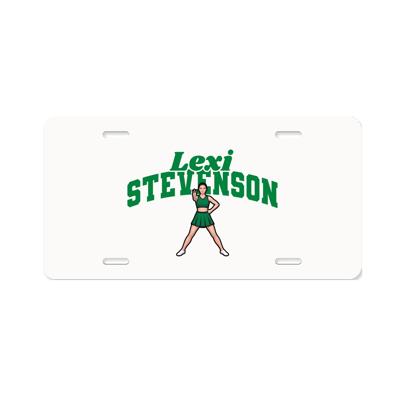 License Plate — Signature Arch in Classic