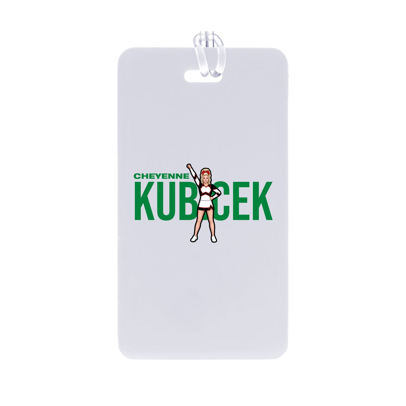 Bag Tag — Player Name in Classic