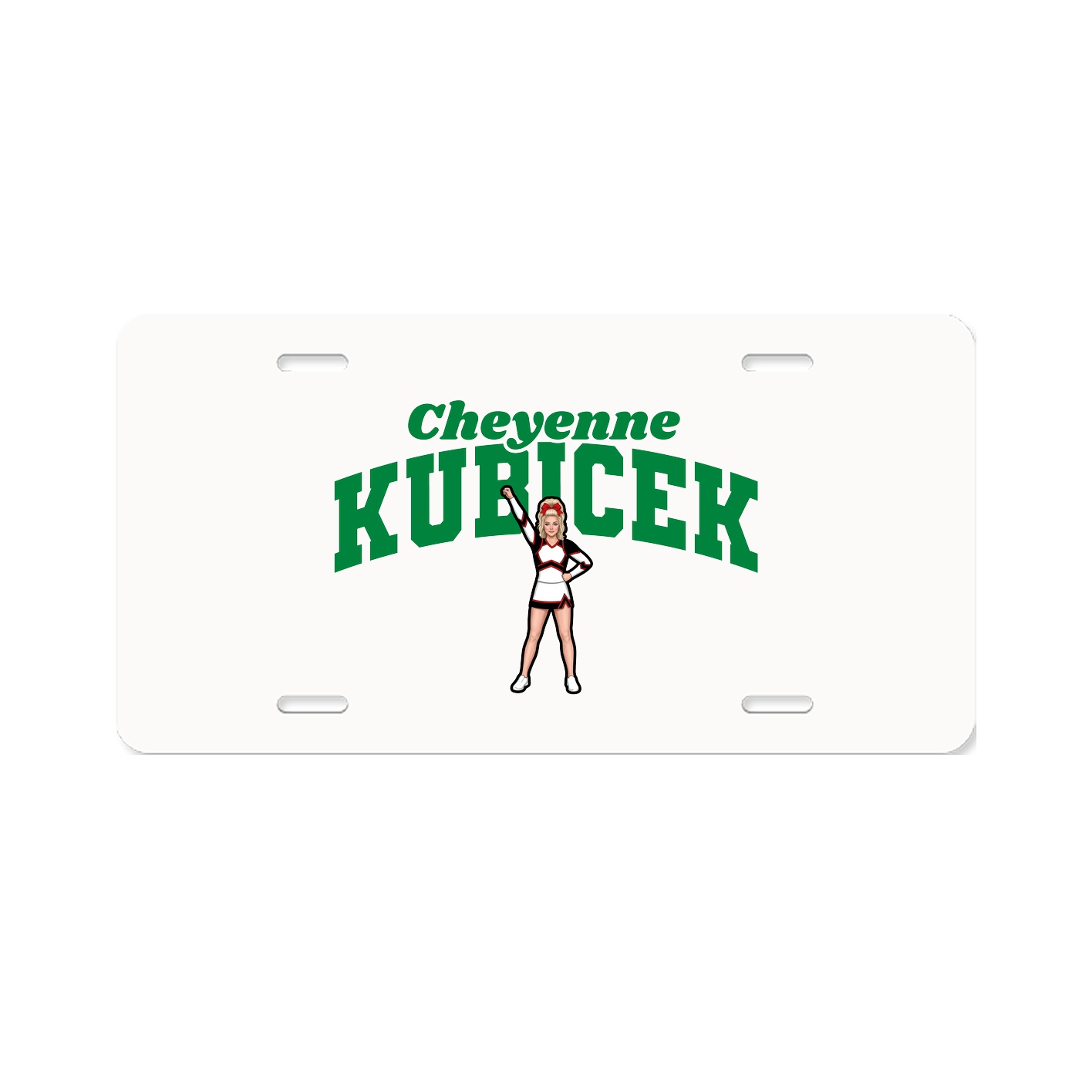 License Plate — Signature Arch in Classic