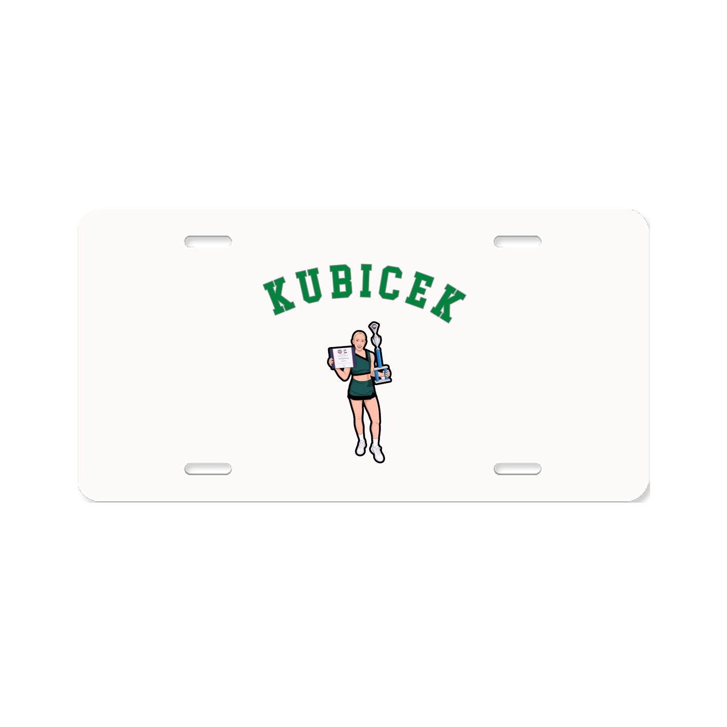 License Plate — Shirsey Arch in Classic