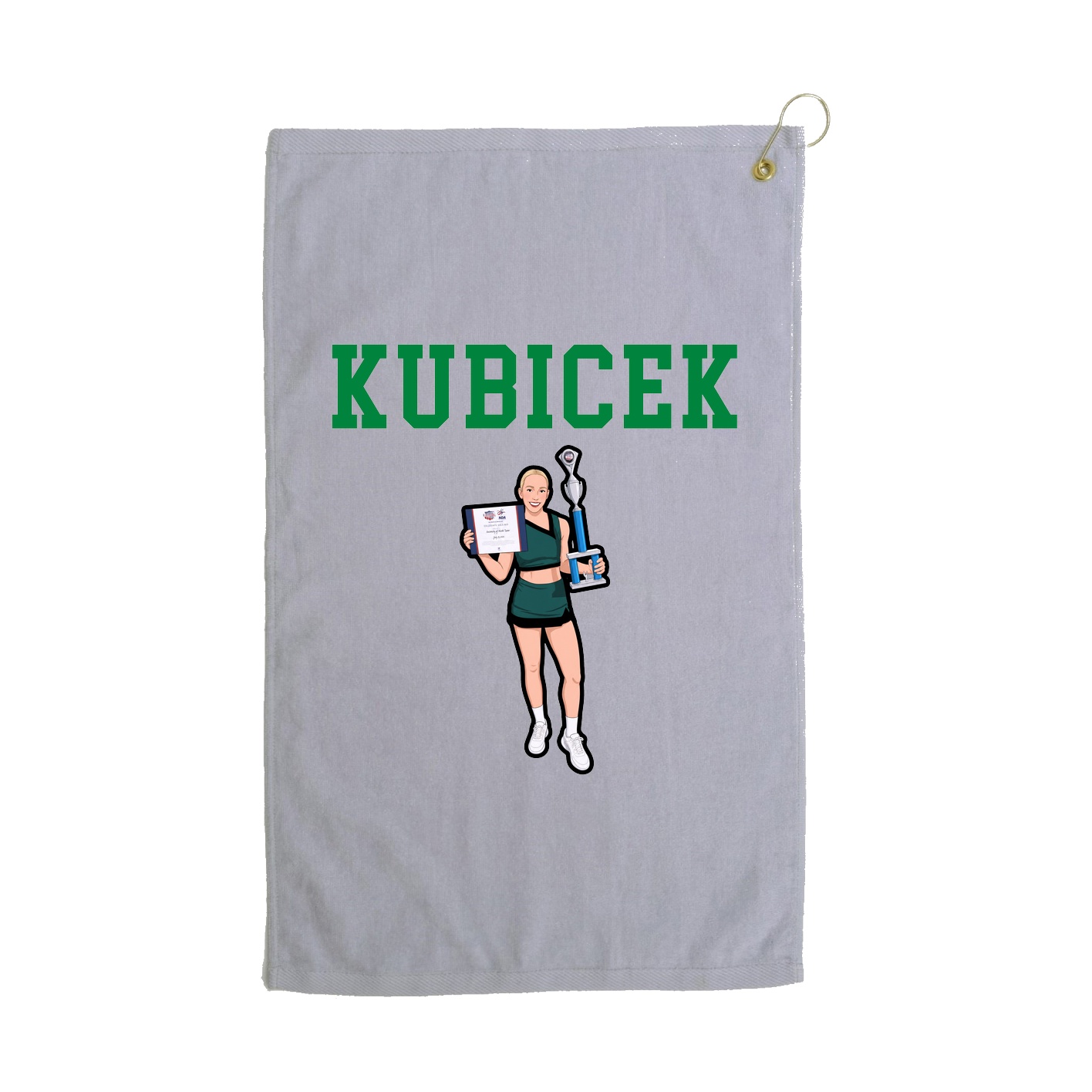 Golf Towel — Shirsey in Grey