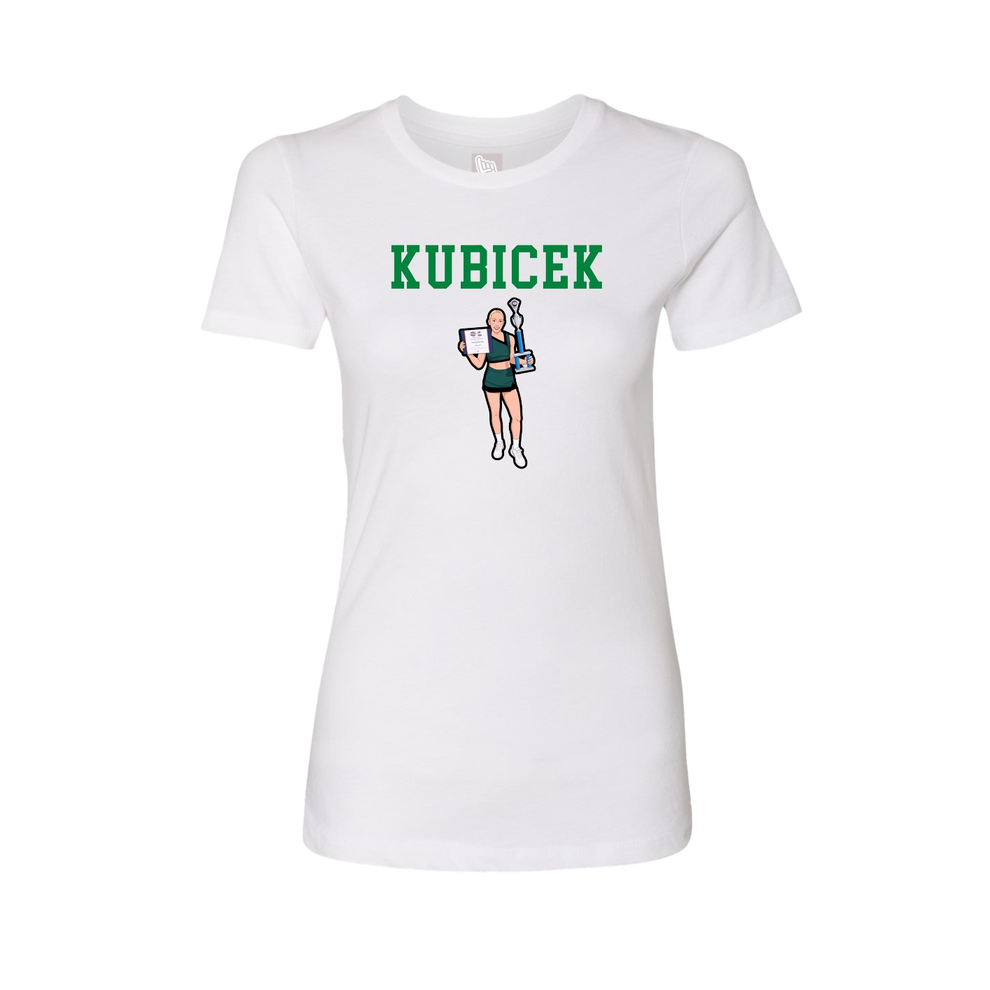 Fitted Women's Tee — Shirsey in White