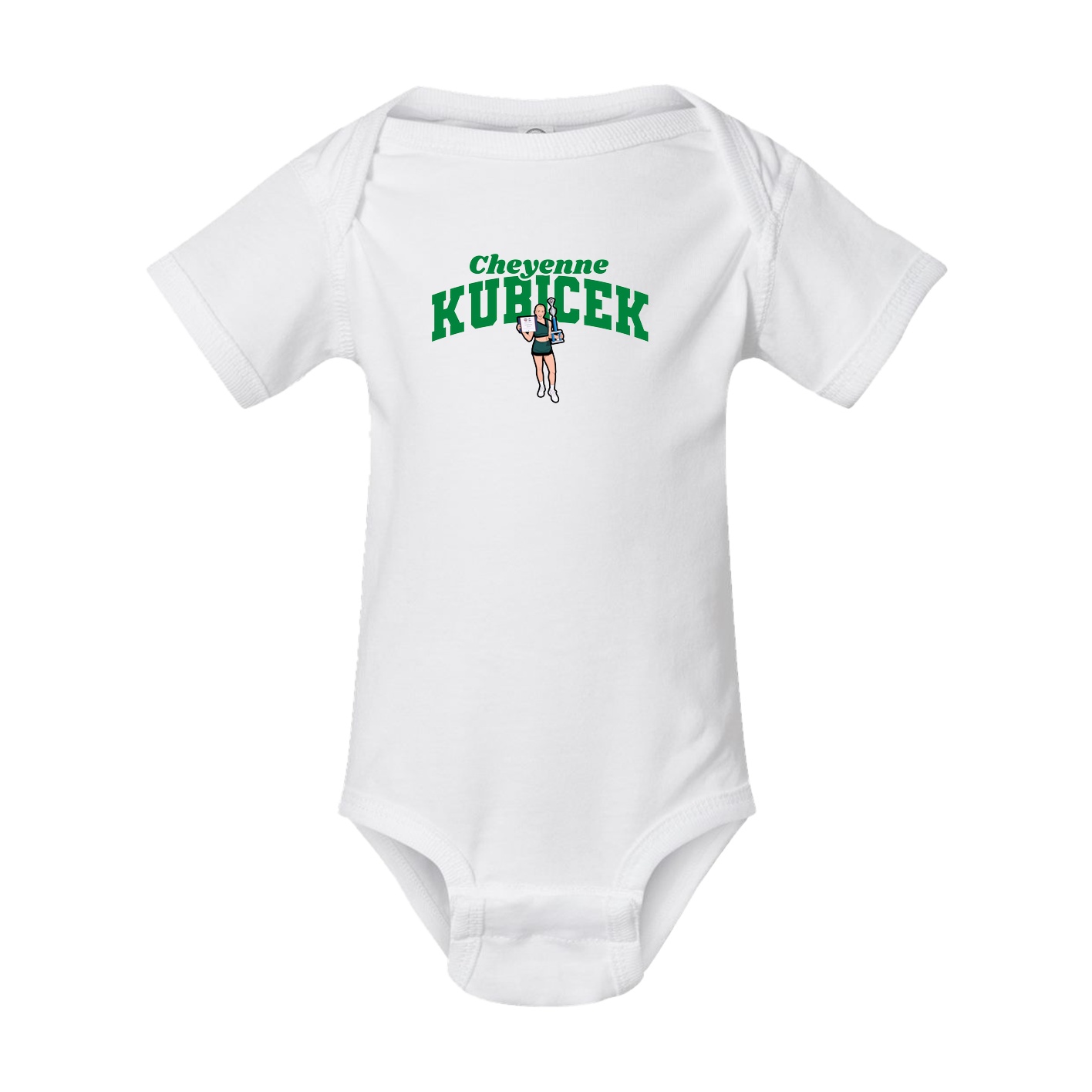 Baby Onesie — Signature Arch in White