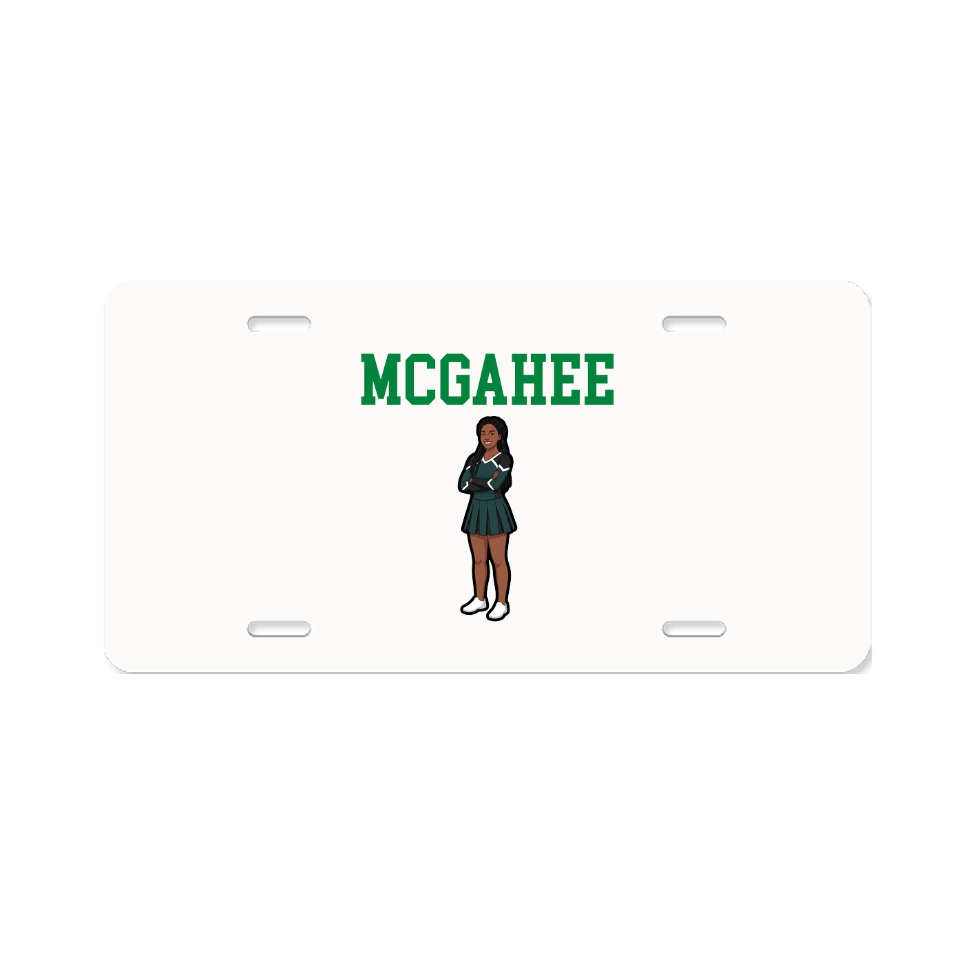 License Plate — Shirsey in Classic