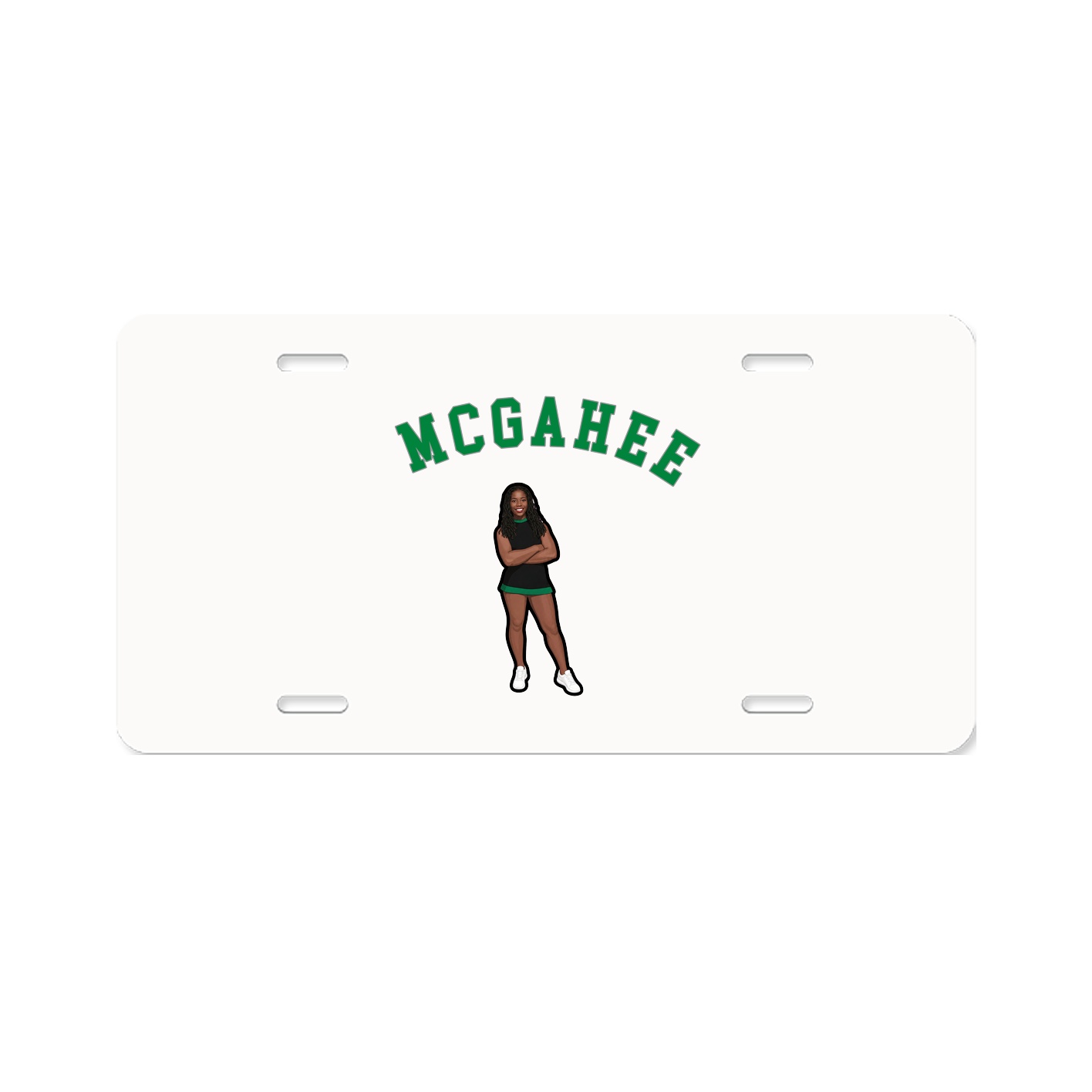 License Plate — Shirsey Arch in Classic