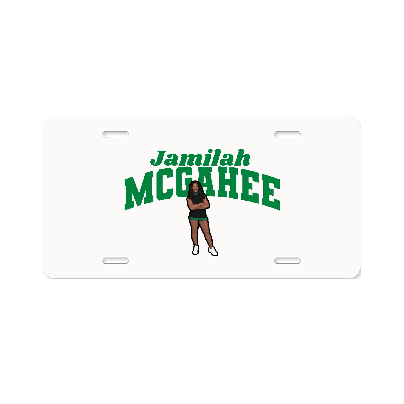 License Plate — Signature Arch in Classic