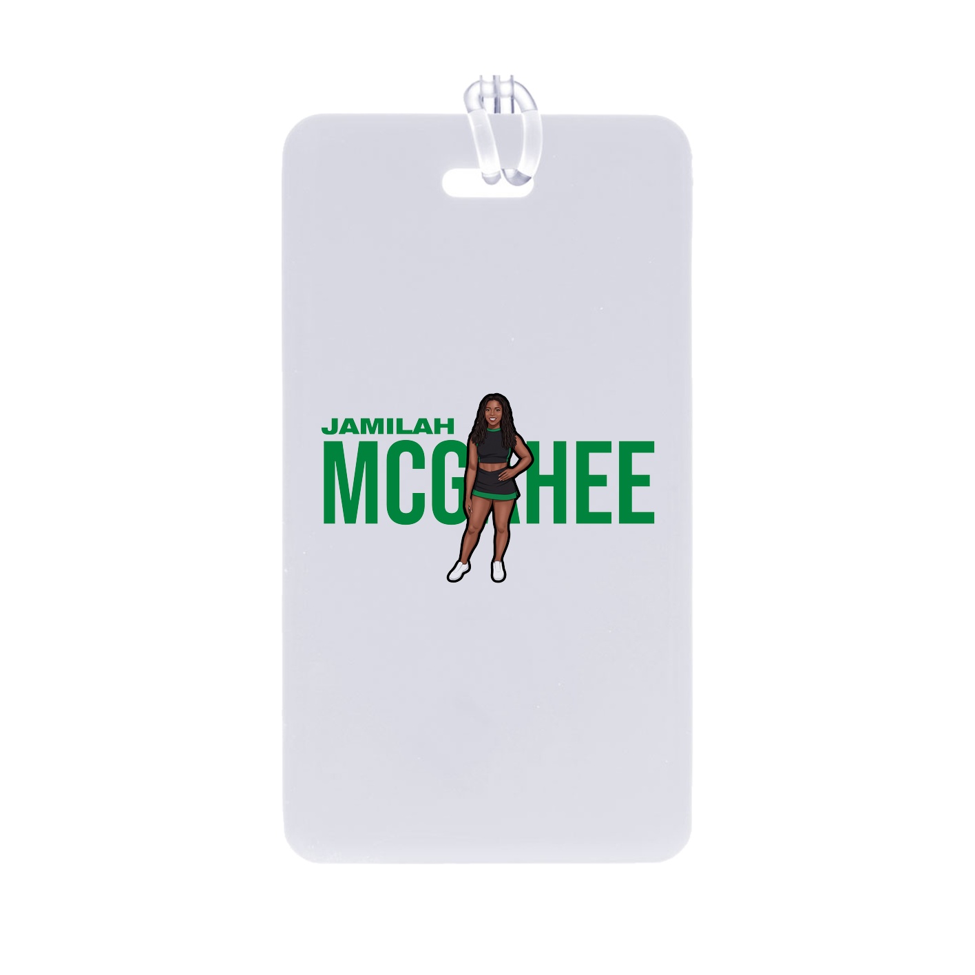 Bag Tag — Player Name in Classic