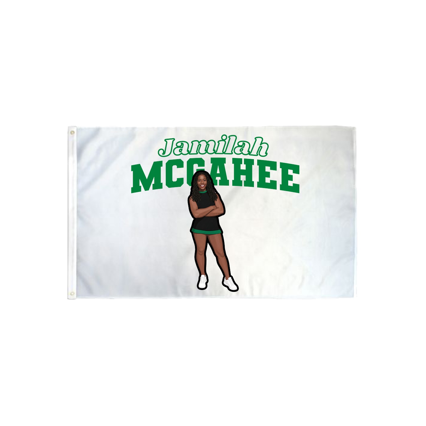 3x5 Flag — Name Arch in Classic