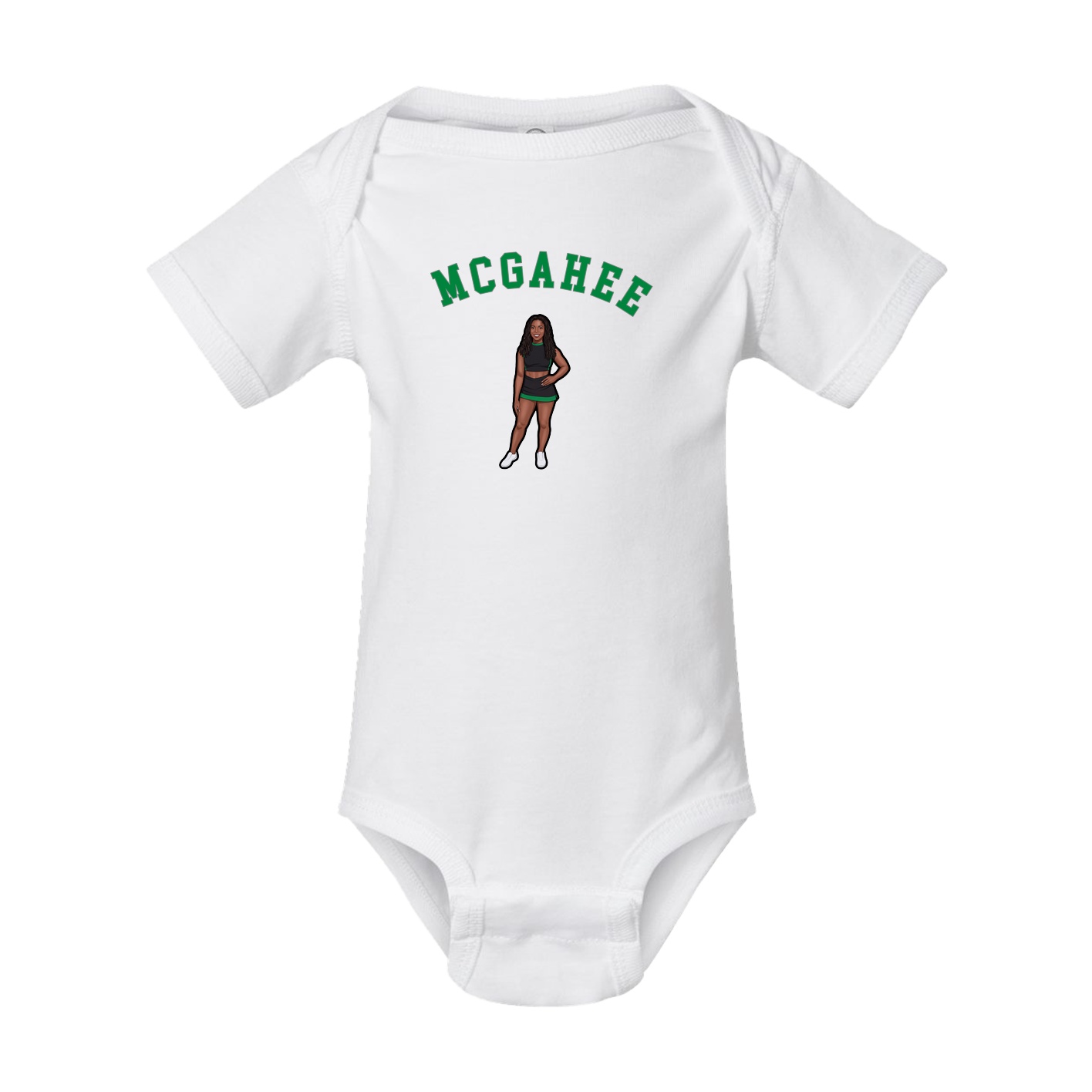 Baby Onesie — Shirsey Arch in White