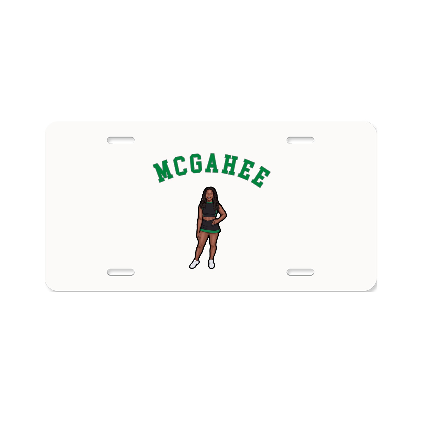 License Plate — Shirsey Arch in Classic