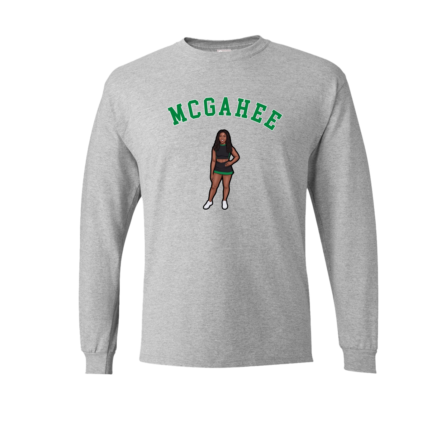 Long Sleeve Tee — Shirsey Arch in Grey