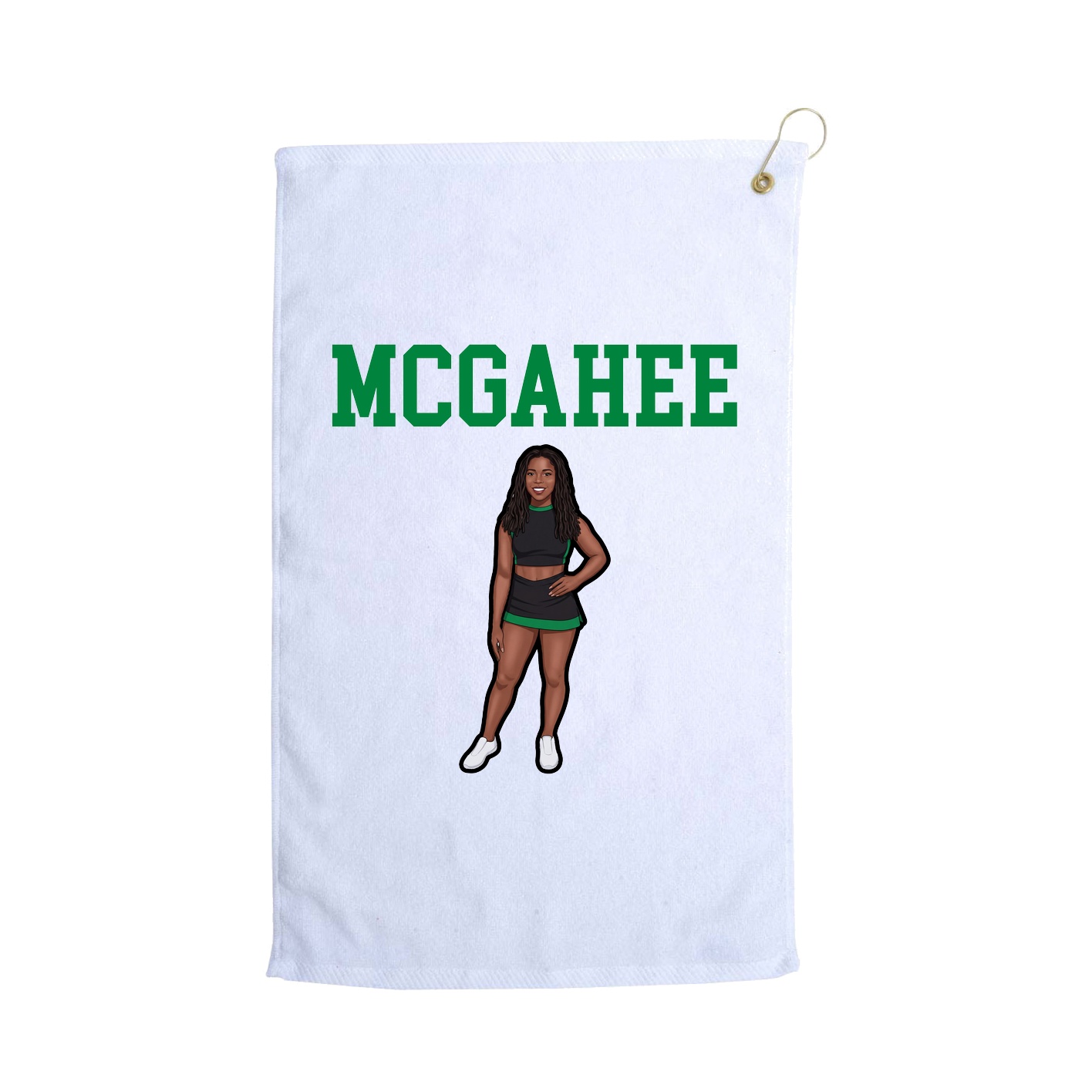Golf Towel — Shirsey in White