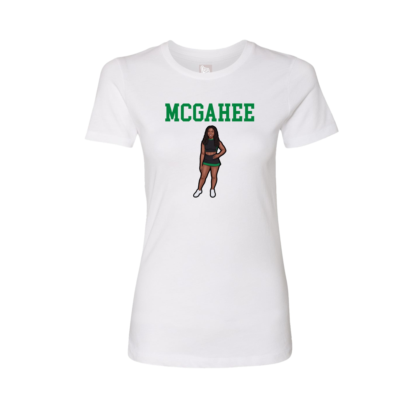 Fitted Women's Tee — Shirsey in White