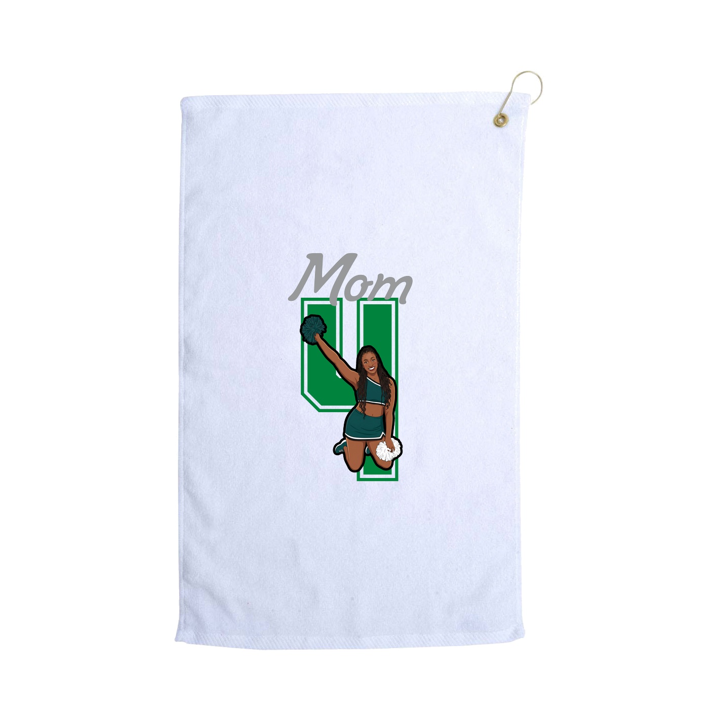 Golf Towel — Mothers Day Shirsey in White