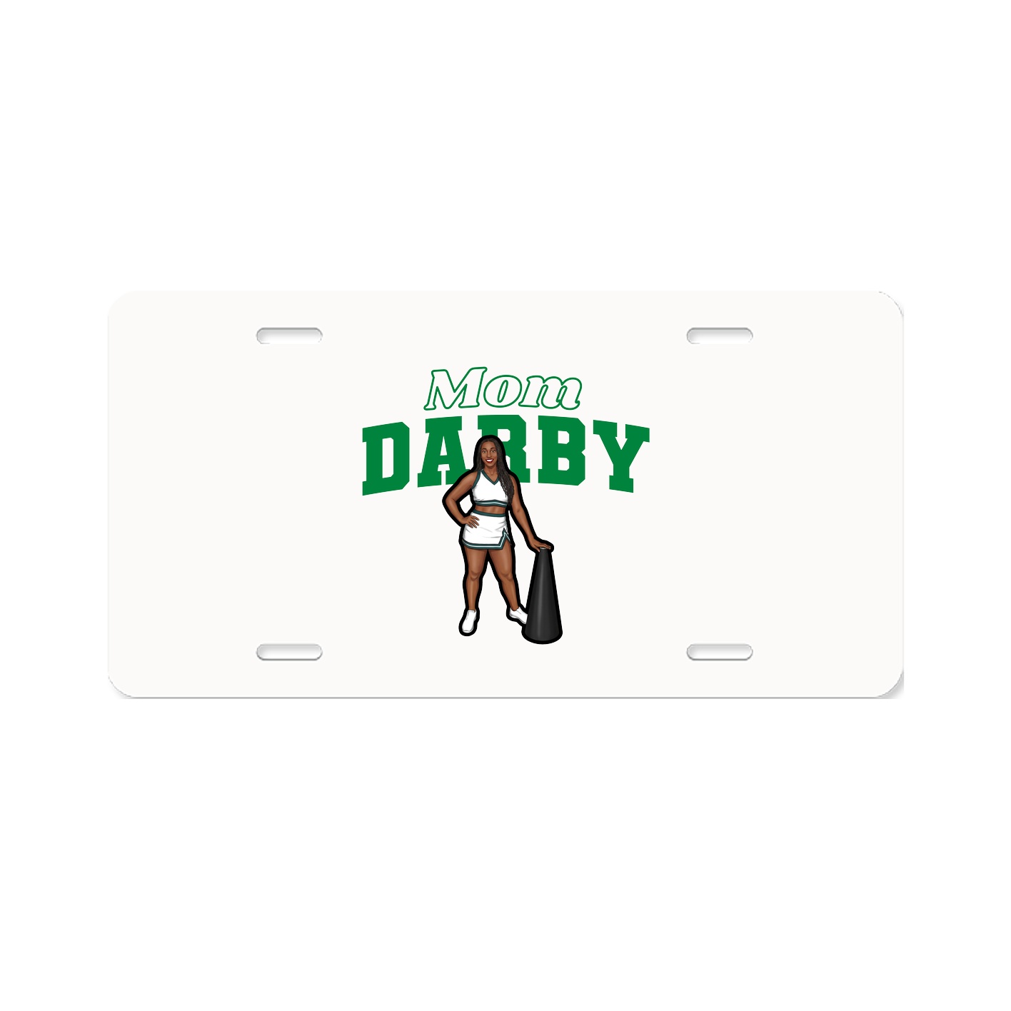 License Plate — Mothers Day Block in Classic
