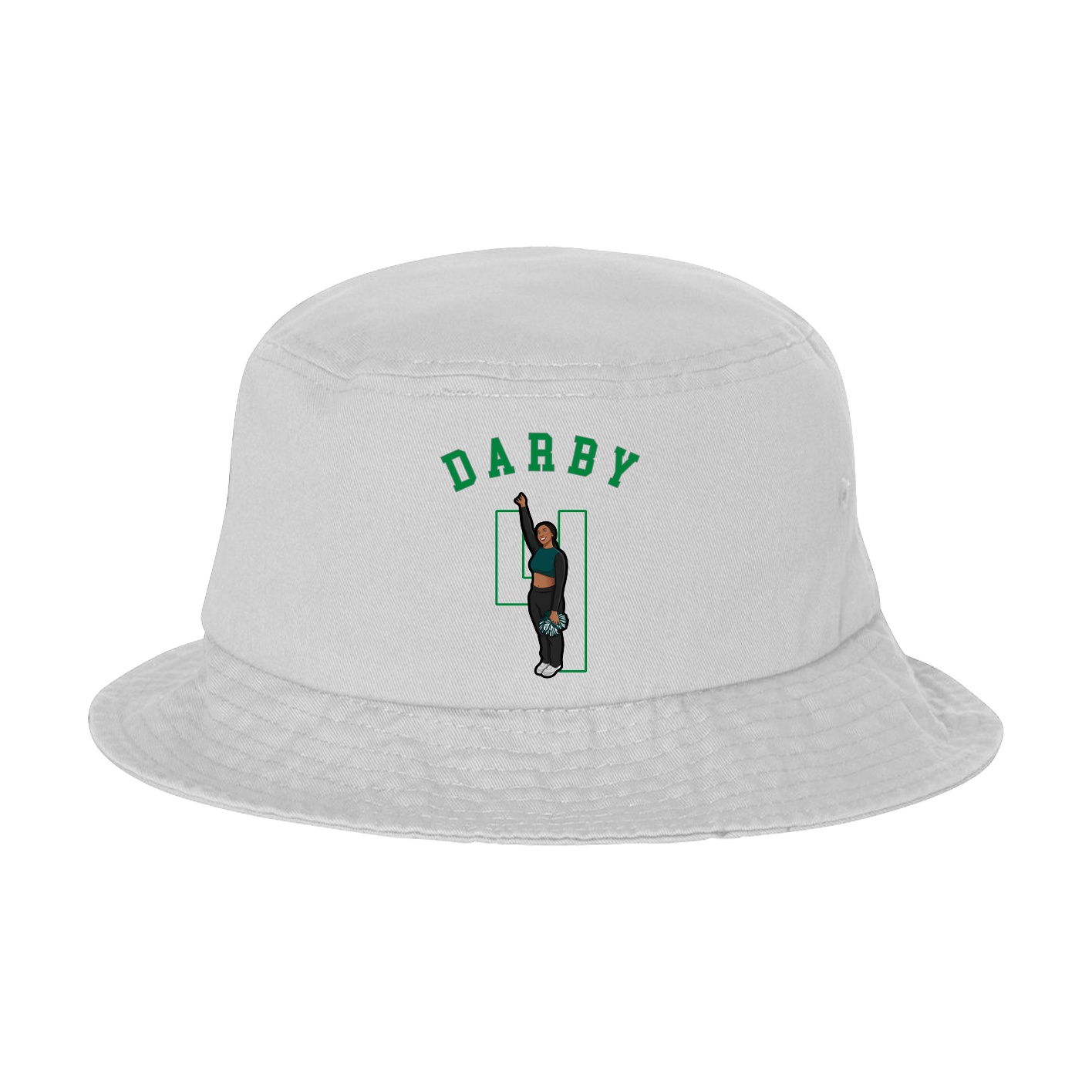 Bucket Cap — Shirsey Arch in White