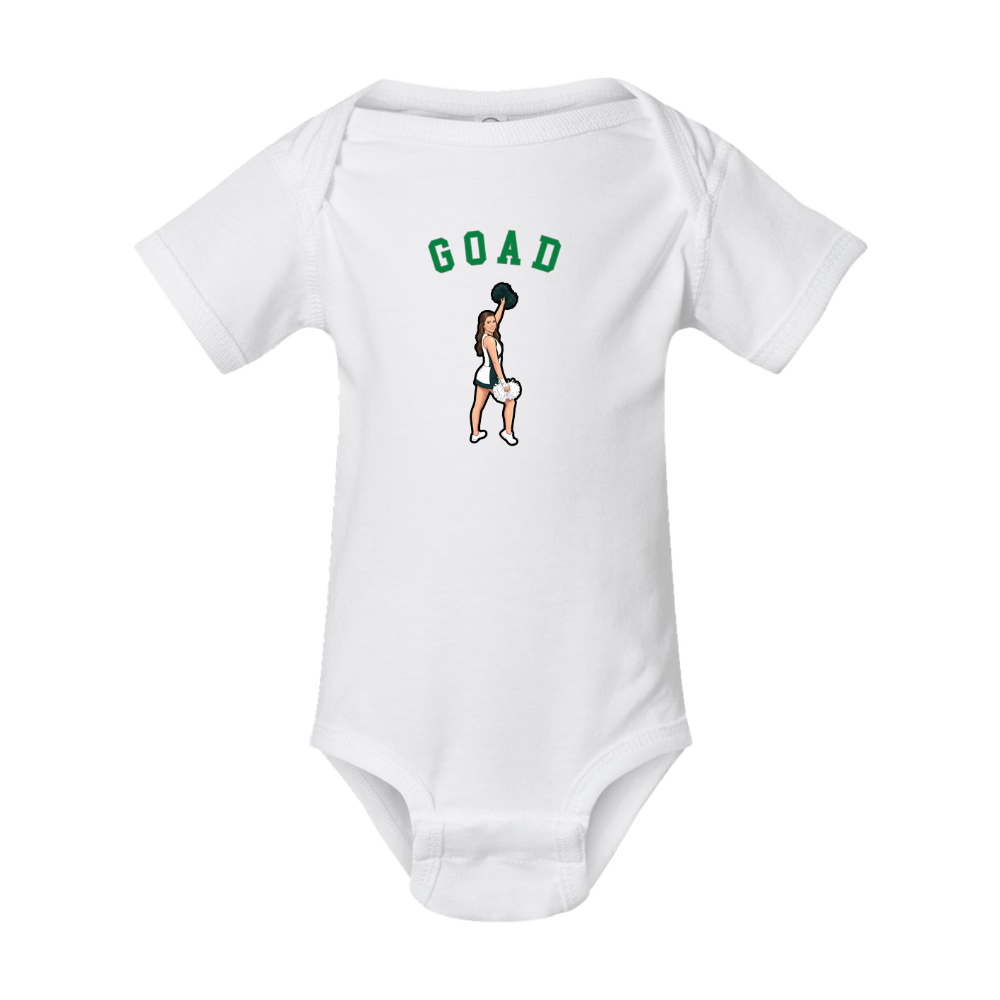Baby Onesie — Shirsey Arch in White