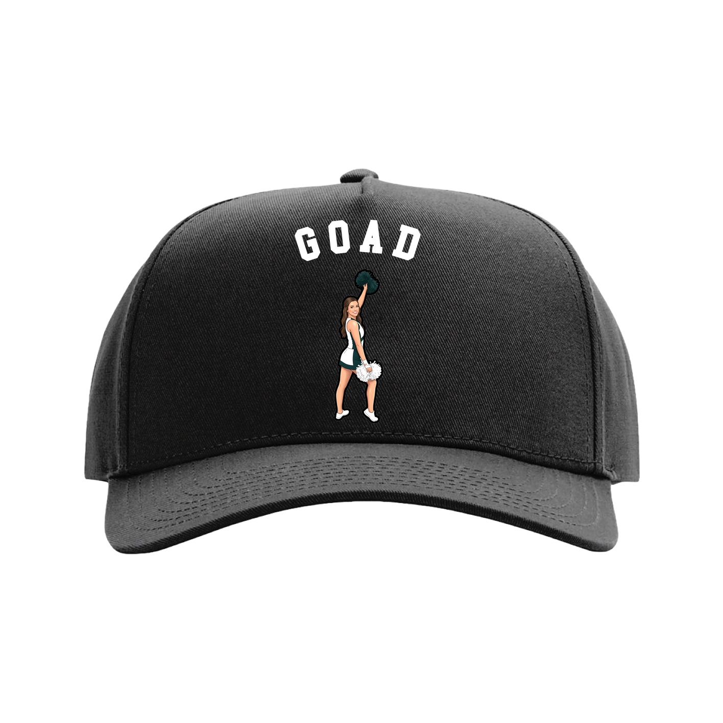 Full Fabric Five-Panel Champ Cap