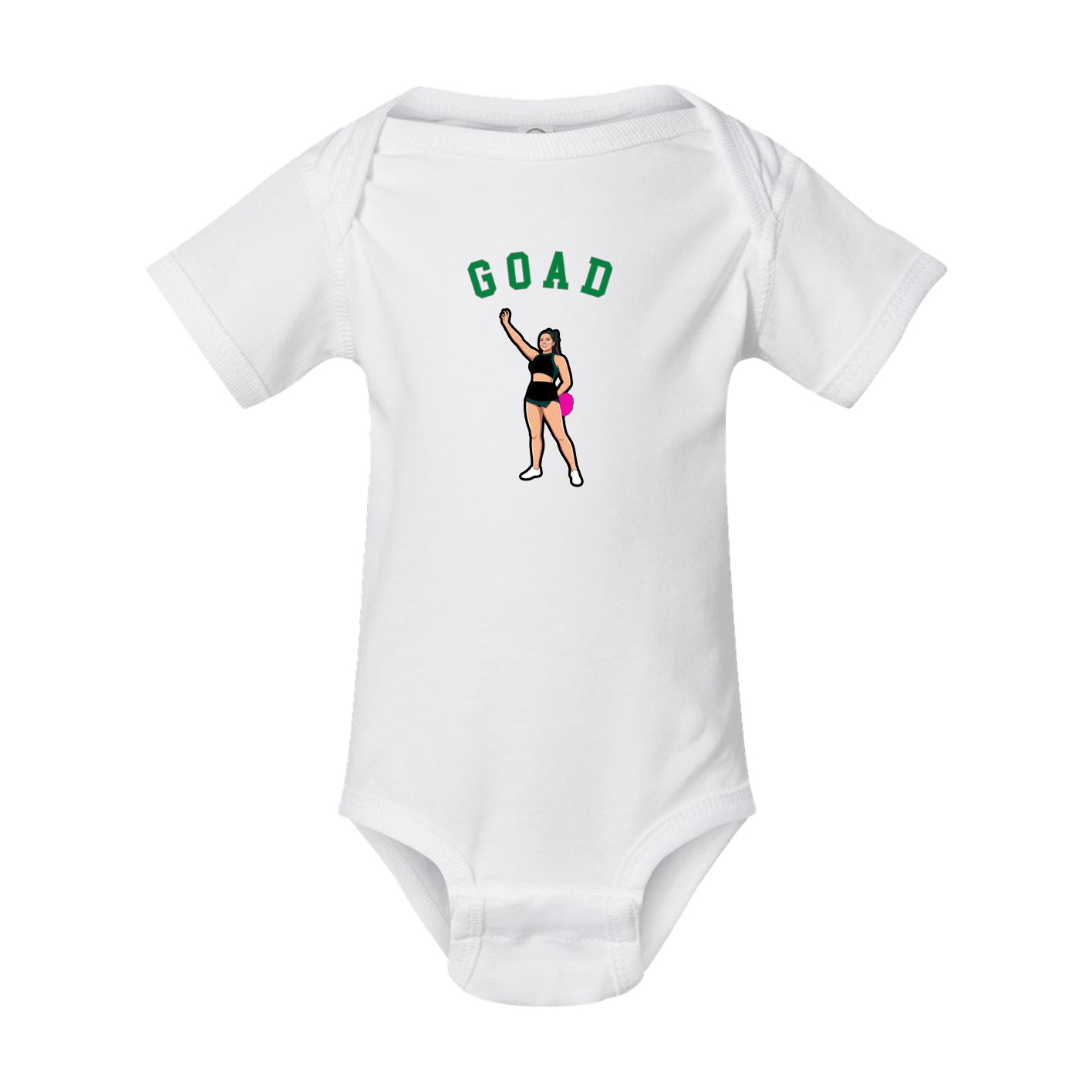 Baby Onesie — Shirsey Arch in White