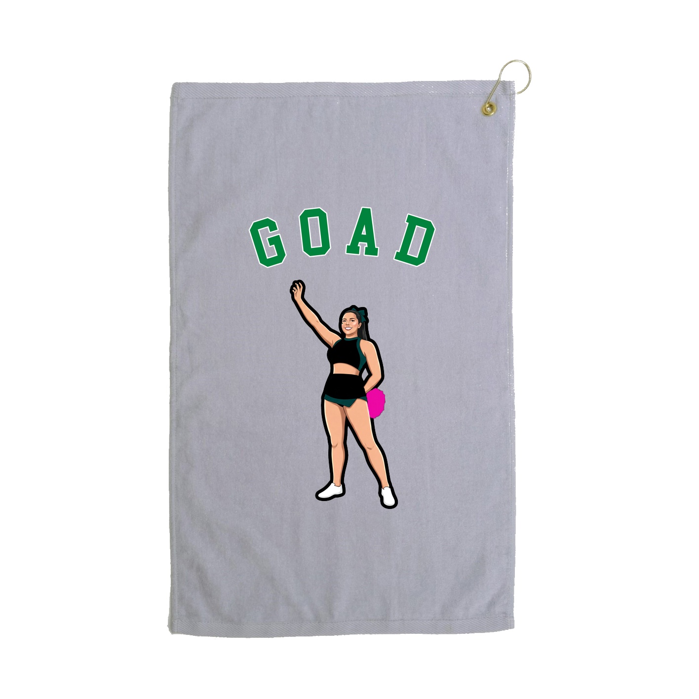 Golf Towel — Shirsey Arch in Grey
