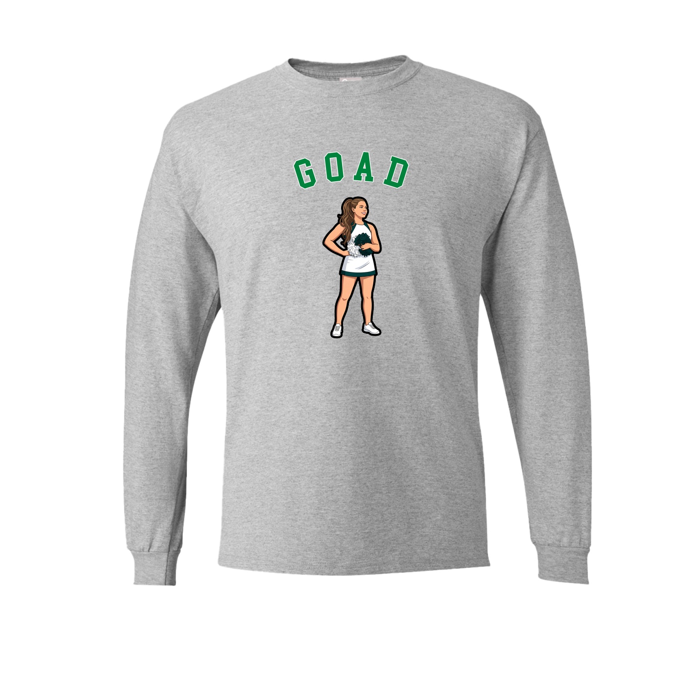 Long Sleeve Tee — Shirsey Arch in Grey