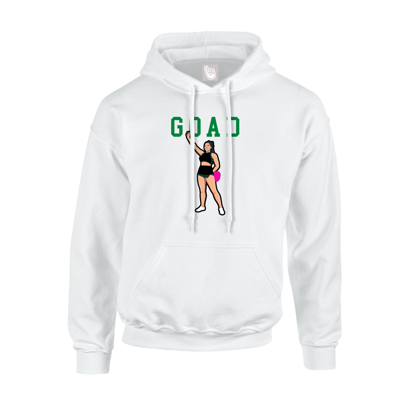 Youth Hoodie — Shirsey in White