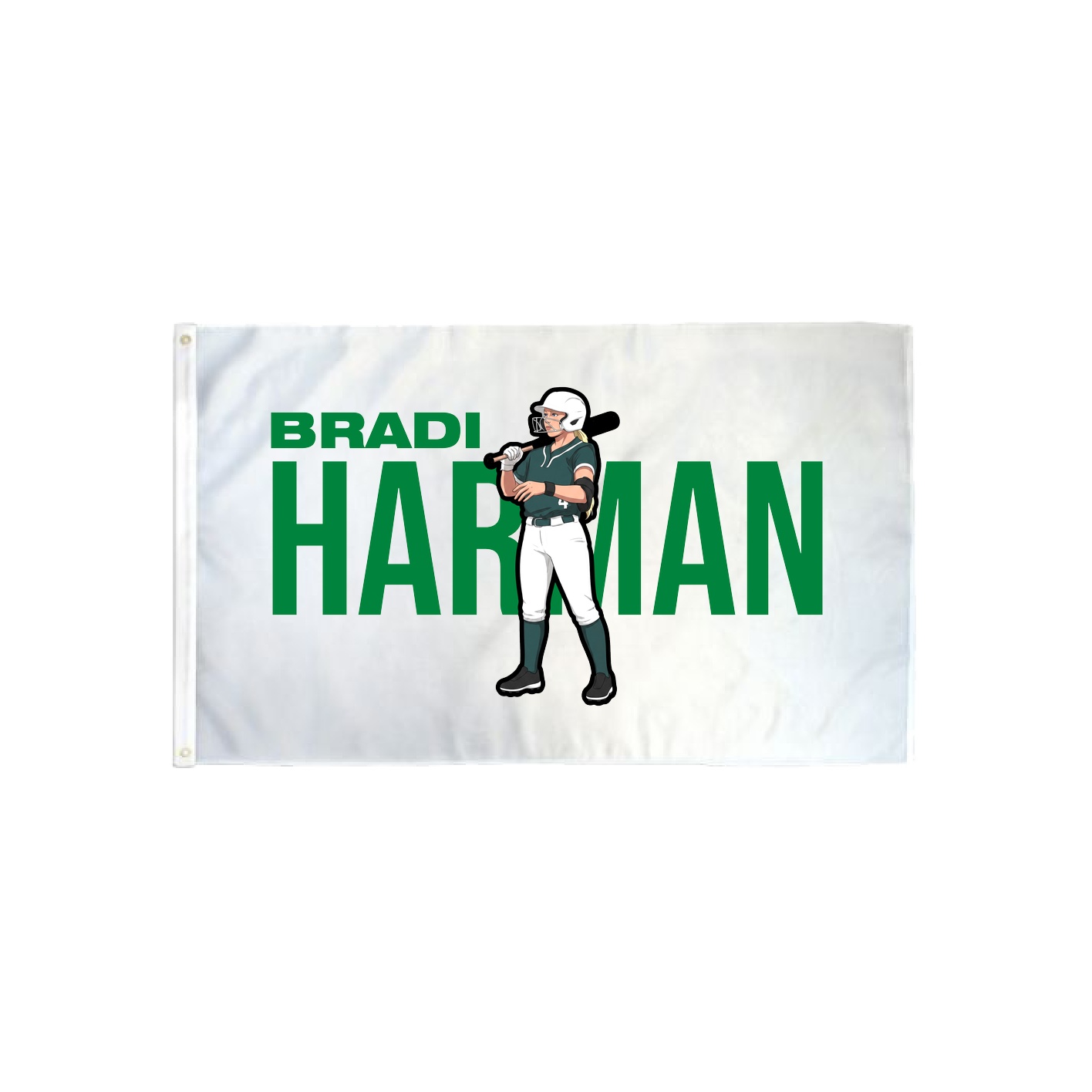 3x5 Flag — Player Name in Classic