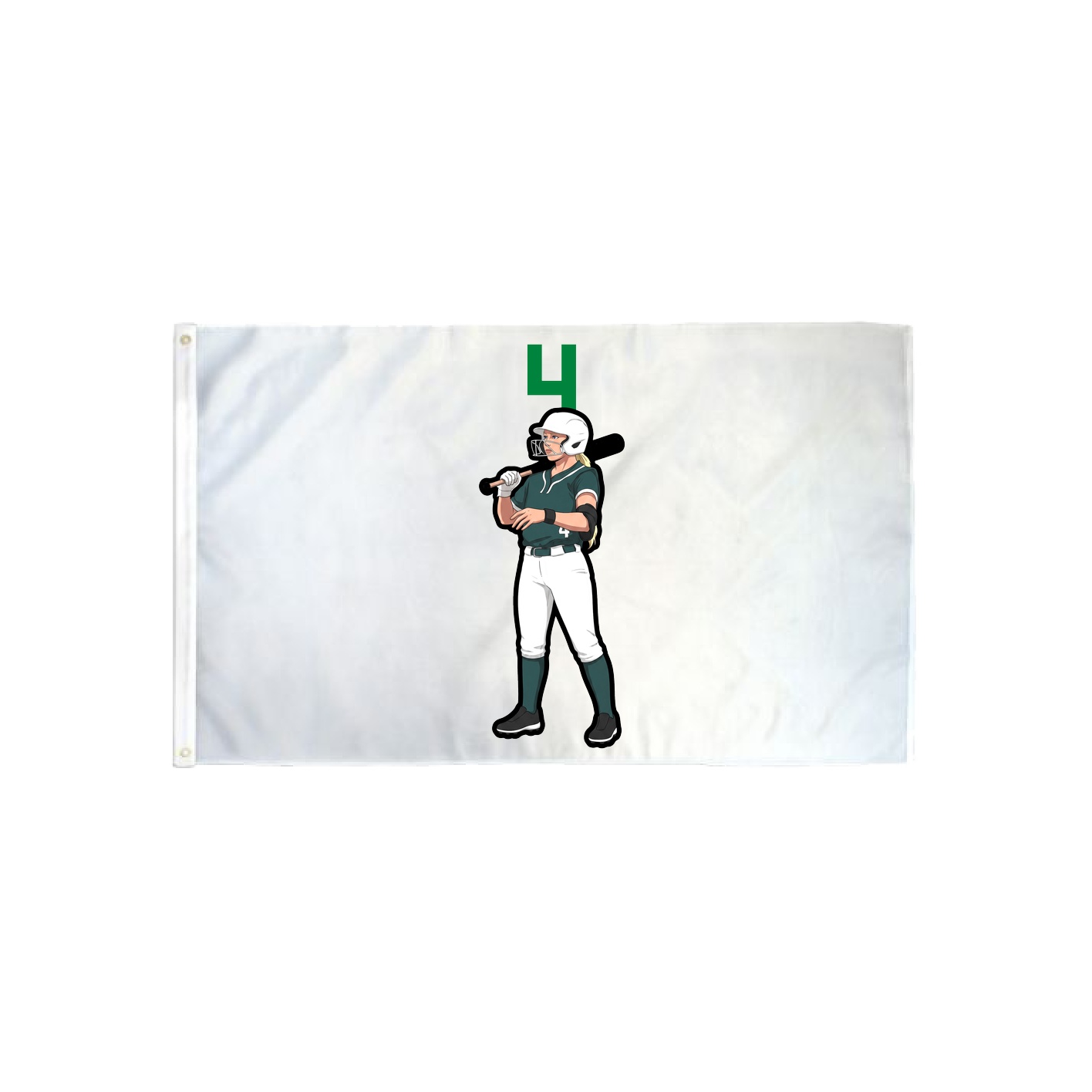 3x5 Flag — Number Top in Classic
