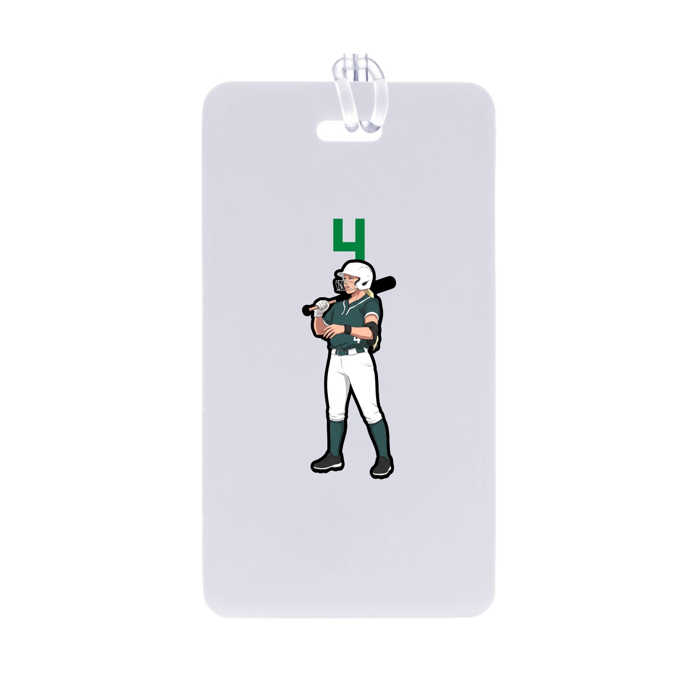 Bag Tag — Number Top in Classic