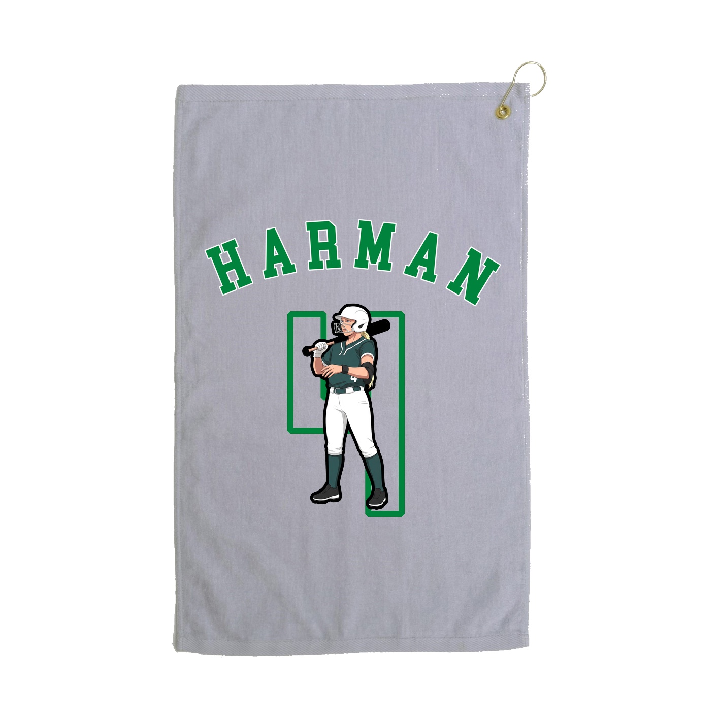 Golf Towel — Shirsey Arch in Grey