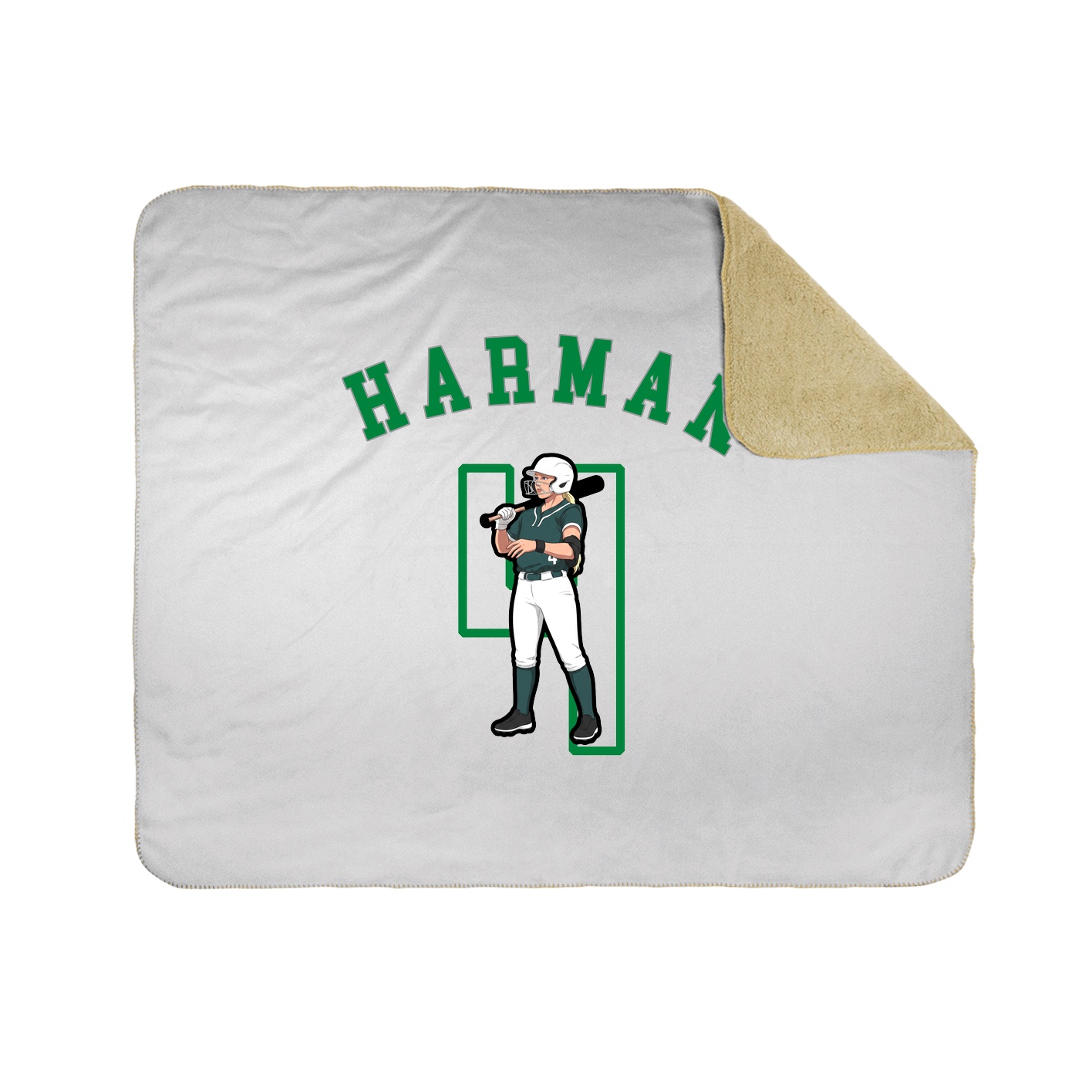 Throw Blanket — Shirsey Arch in White