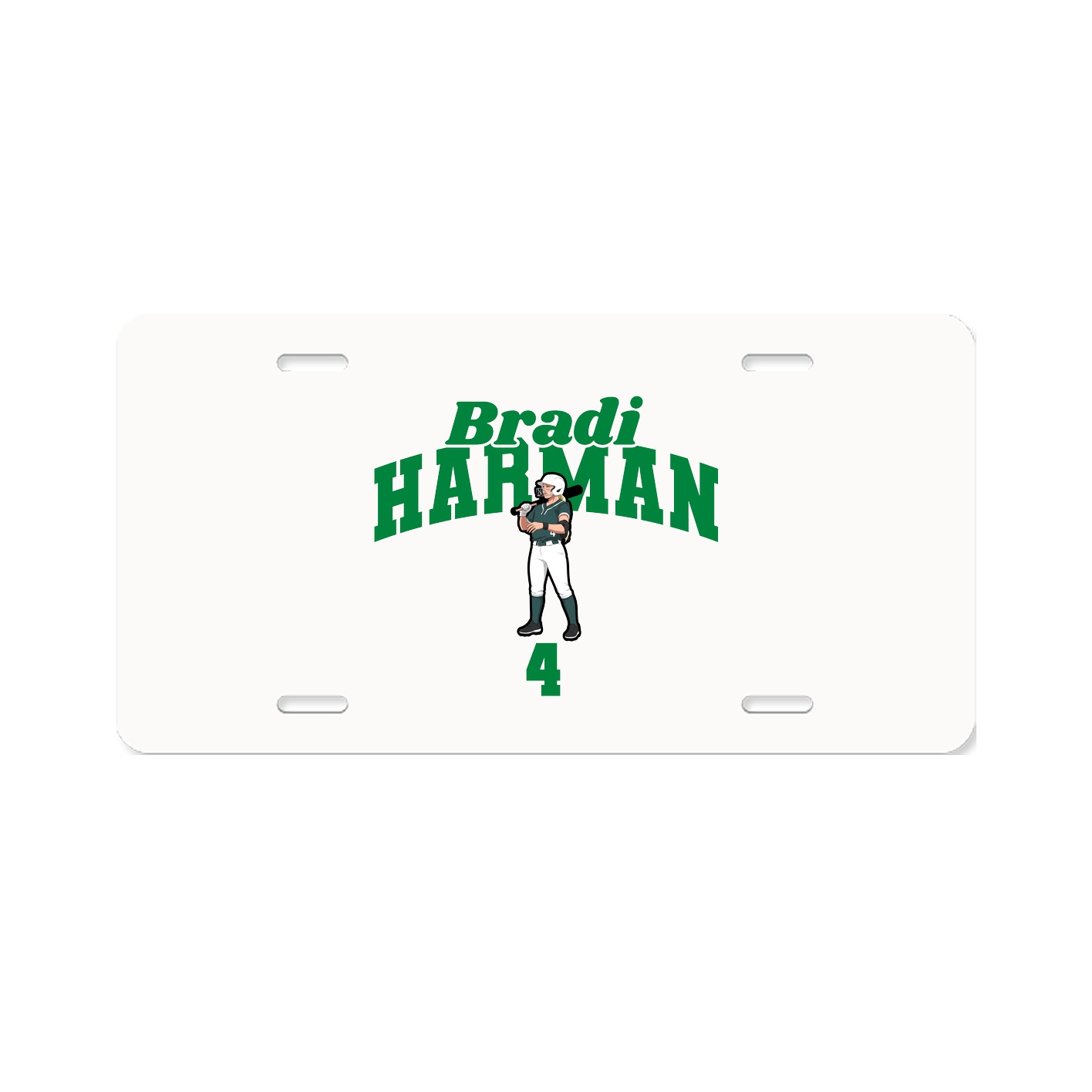 License Plate — Signature Arch in Classic