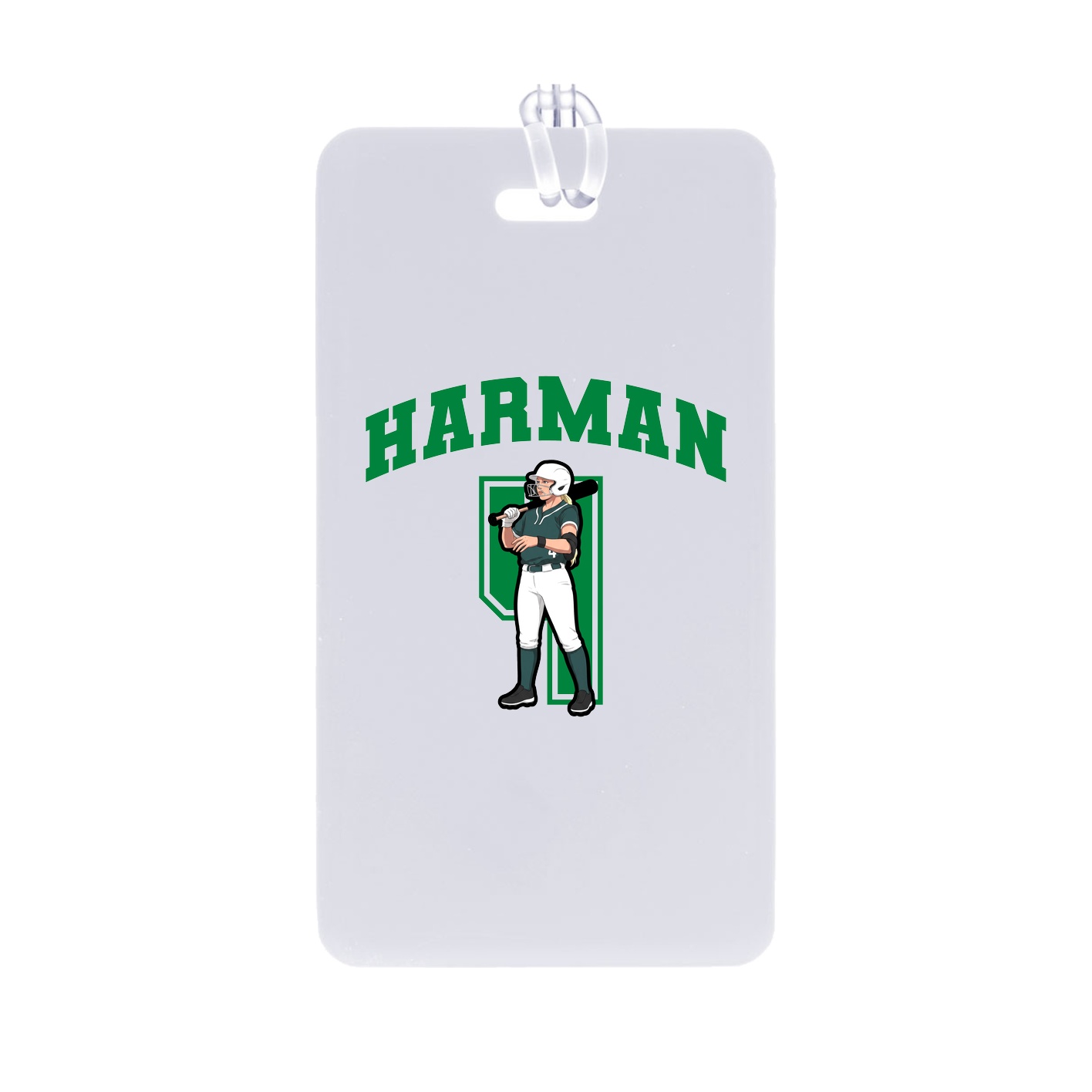Bag Tag — Number in Classic