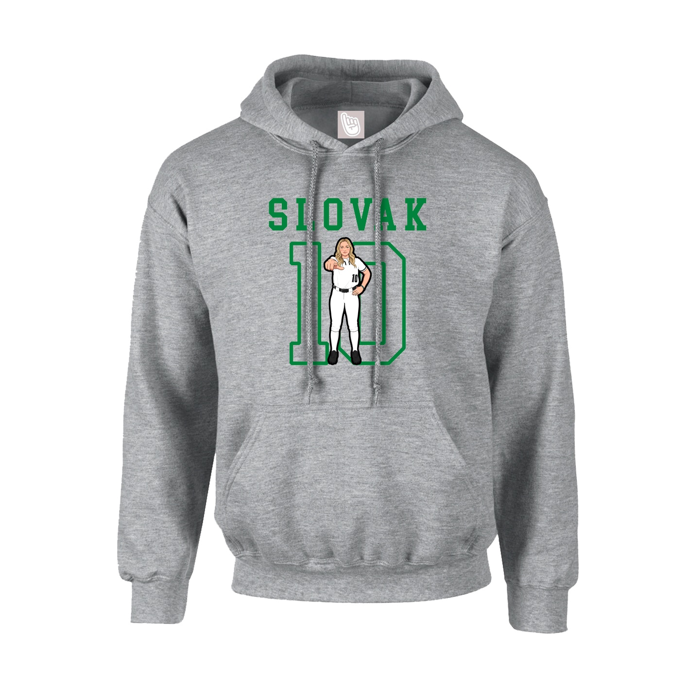 Hoodie — Shirsey in Grey