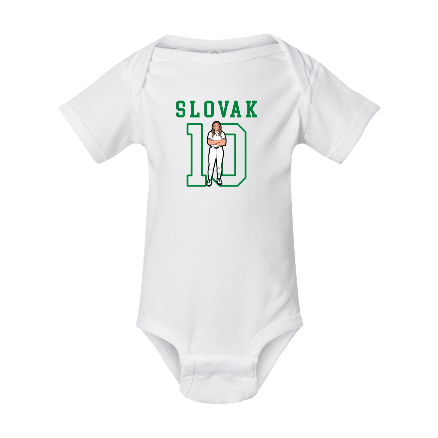 Baby Onesie — Shirsey in White