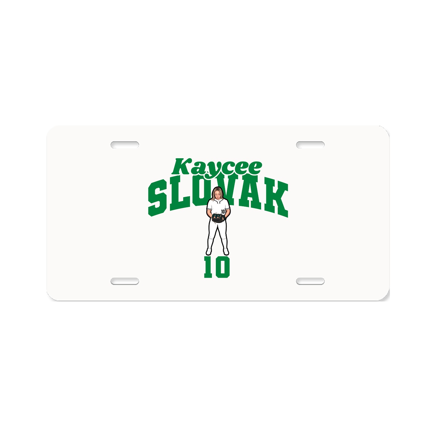 License Plate — Signature Arch in Classic