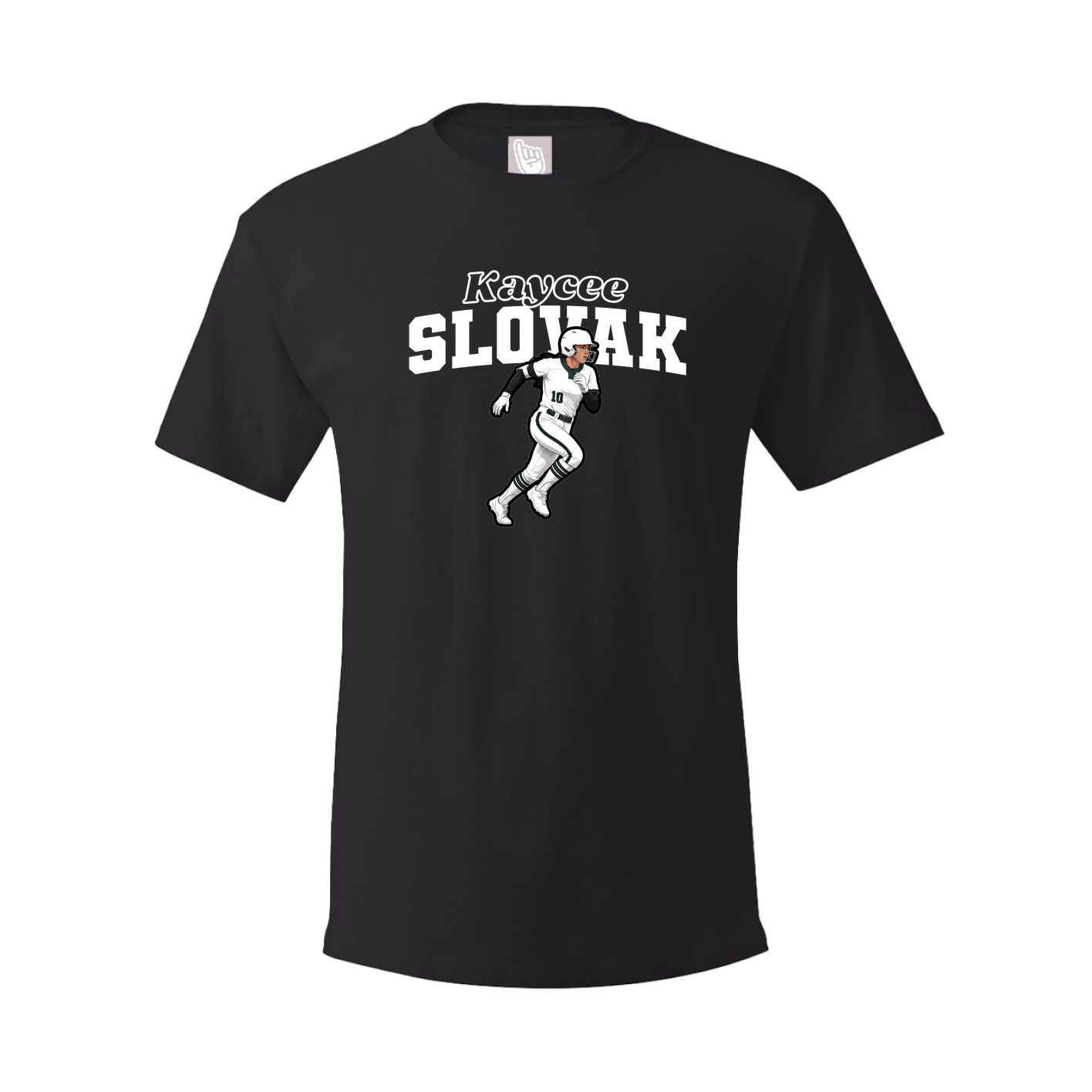 Youth Tee — Name Arch in Black