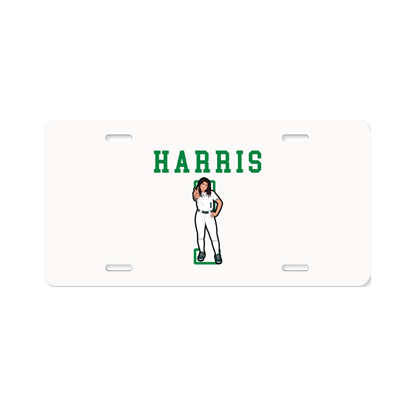License Plate — Shirsey in Classic