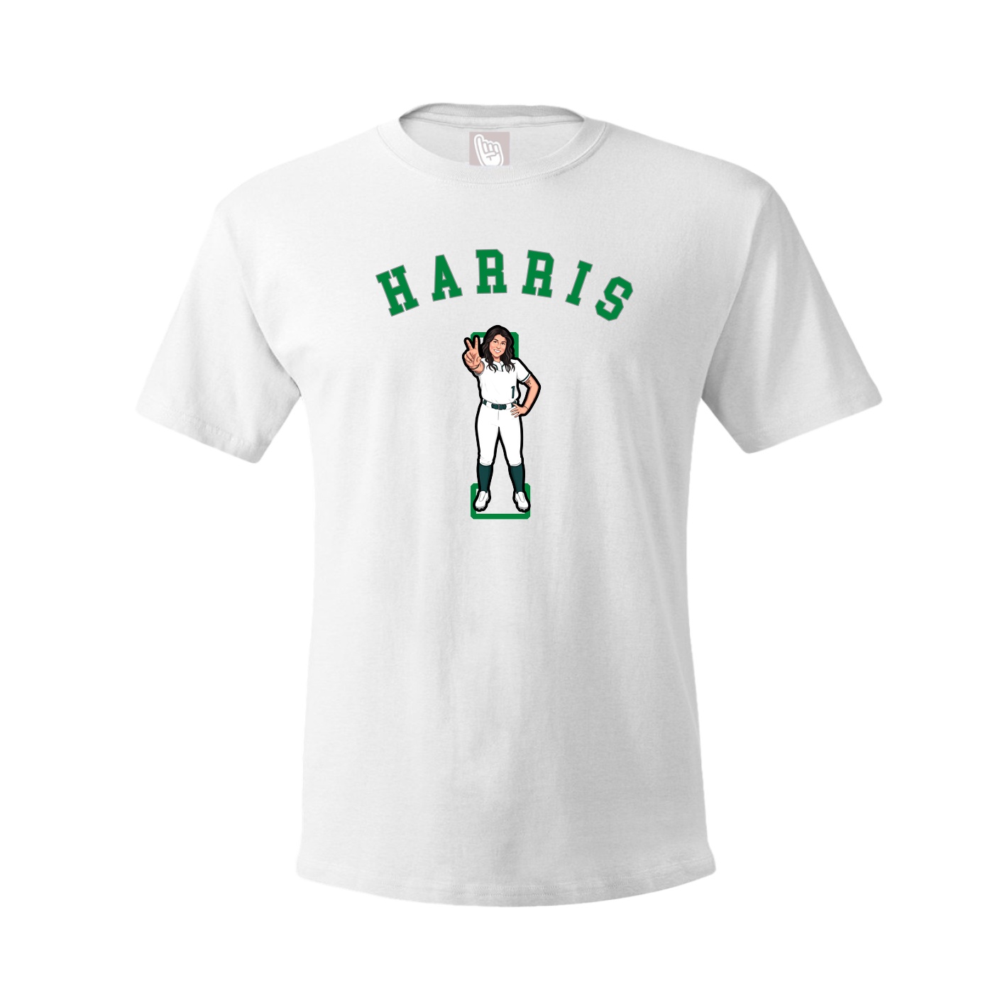 Youth Tee — Shirsey Arch in White
