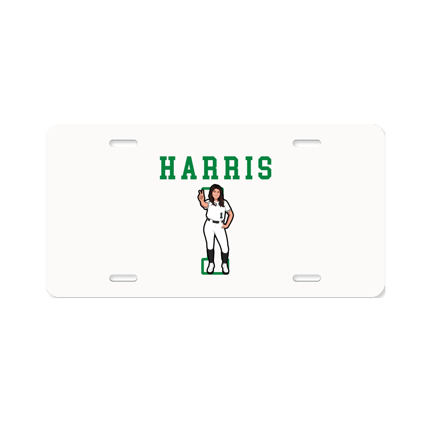 License Plate — Shirsey in Classic