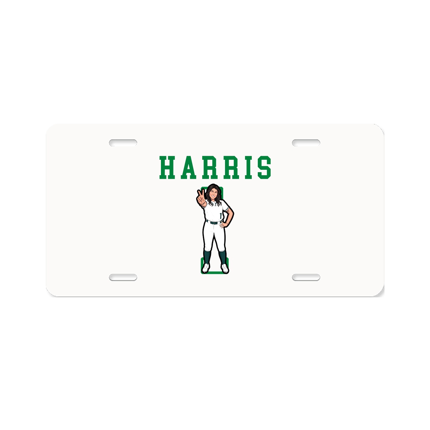 License Plate — Shirsey in Classic