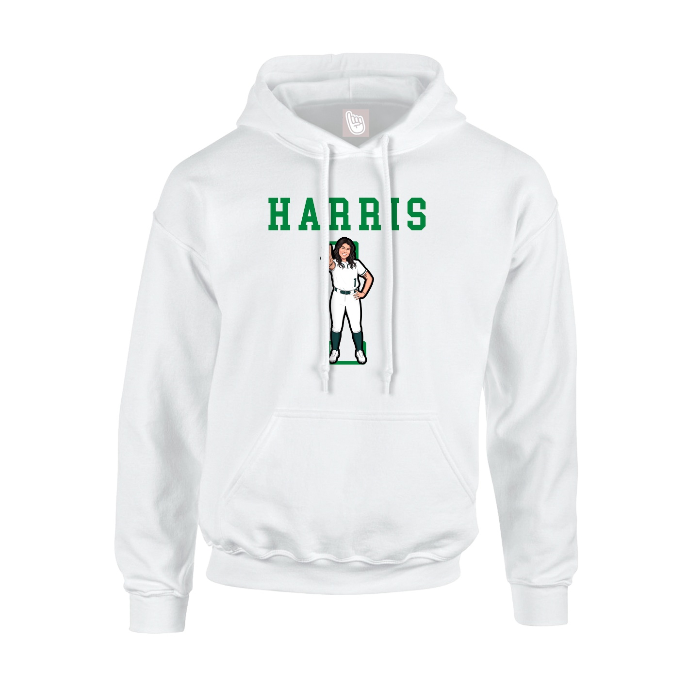 Youth Hoodie — Shirsey in White