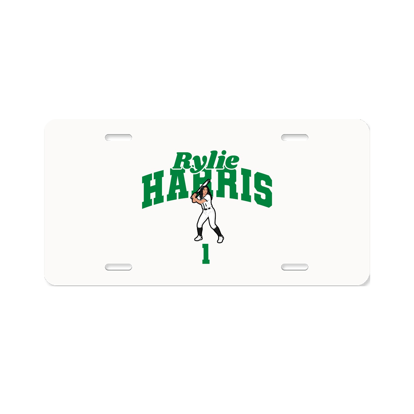 License Plate — Signature Arch in Classic