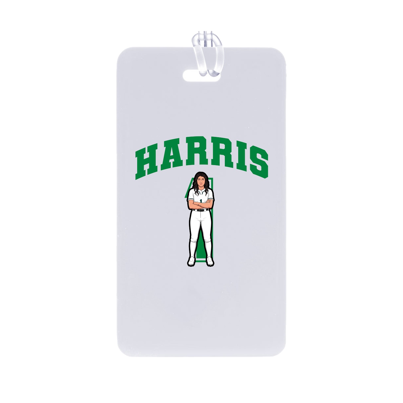 Bag Tag — Number in Classic