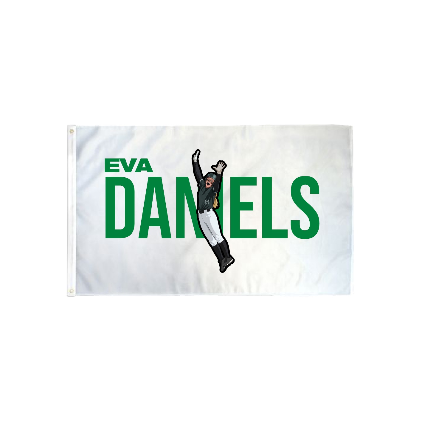 3x5 Flag — Player Name in Classic