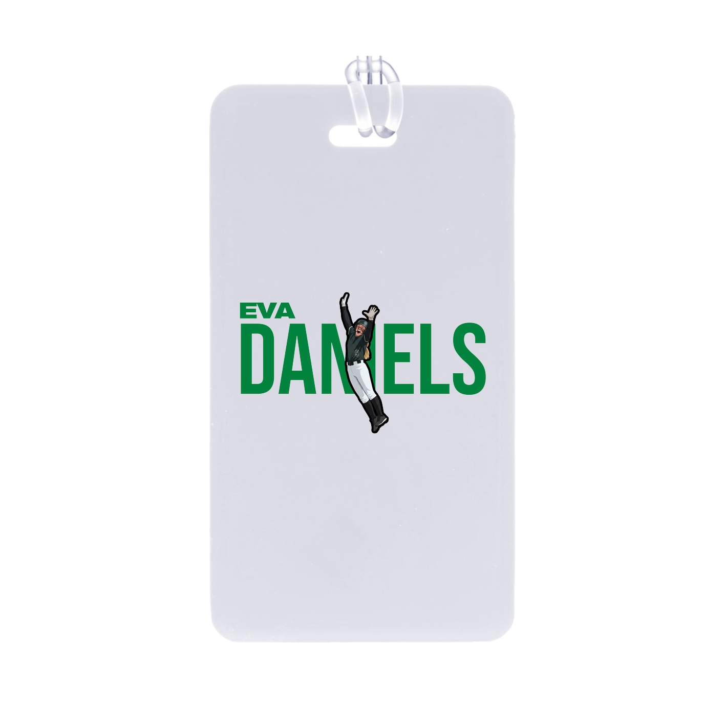 Bag Tag — Player Name in Classic