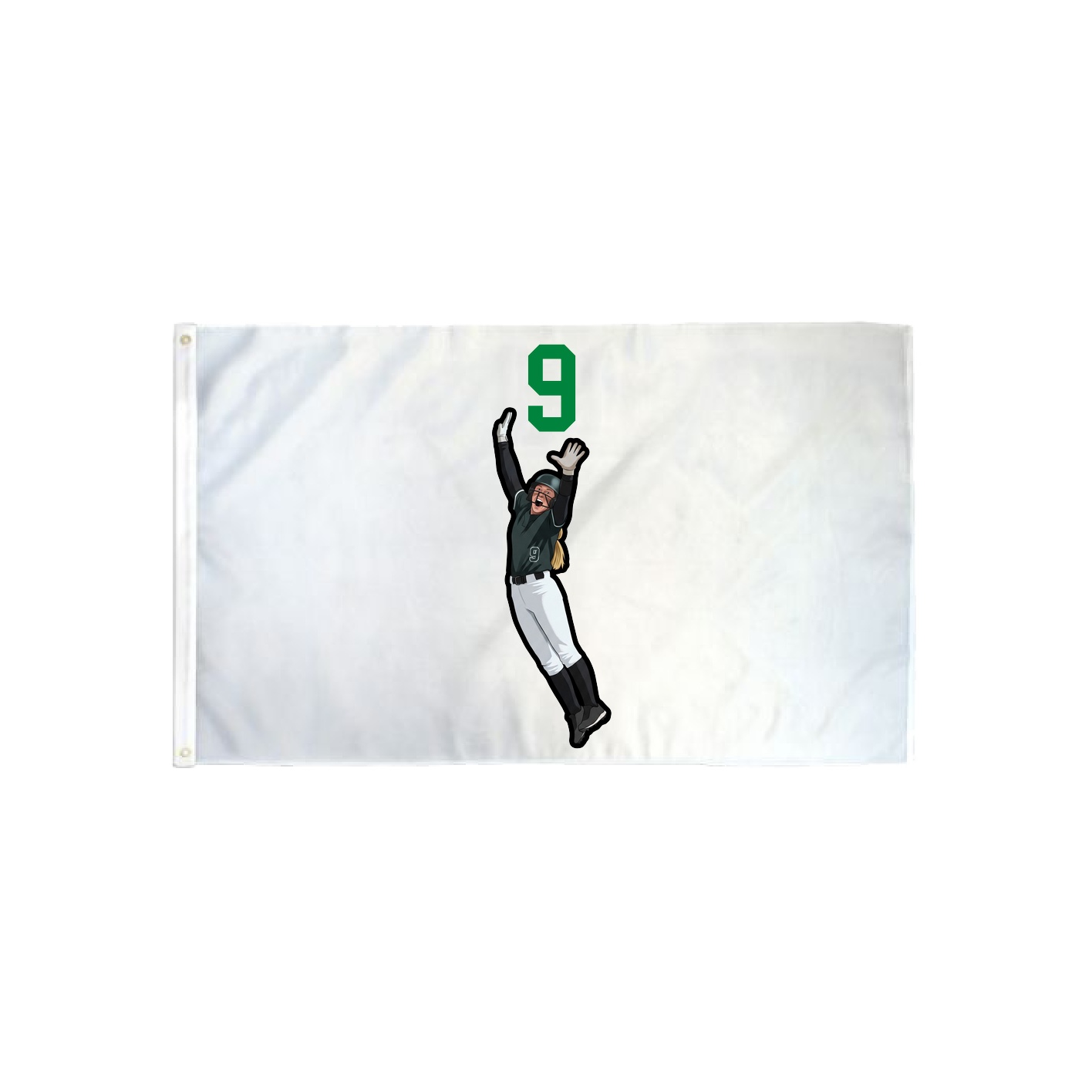 3x5 Flag — Number Top in Classic